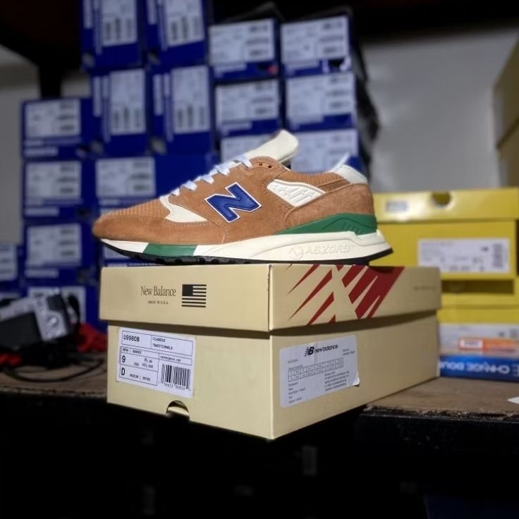 SEPATU SNEAKERS NEW BALANCE 998 x Teddy Santis MADE IN USA ORIGINAL 100% BNIB RESMI MAP