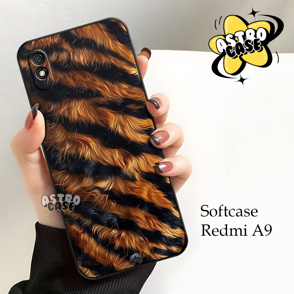 Astrocase- Case Redmi 9A New Full Cover Motif Art - Cassing Redmi 9a Full karet Case Keren Redmi All