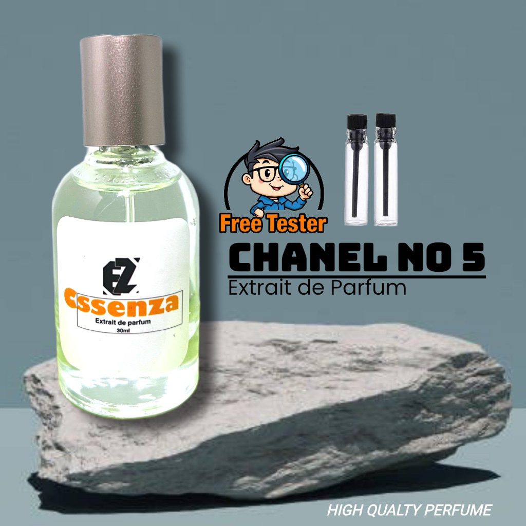 CSSENZA Perfume Inspired By CHANEL NO 5 Extrait De Parfume 30Ml||Parfume Unisex || Parfum pria wanit