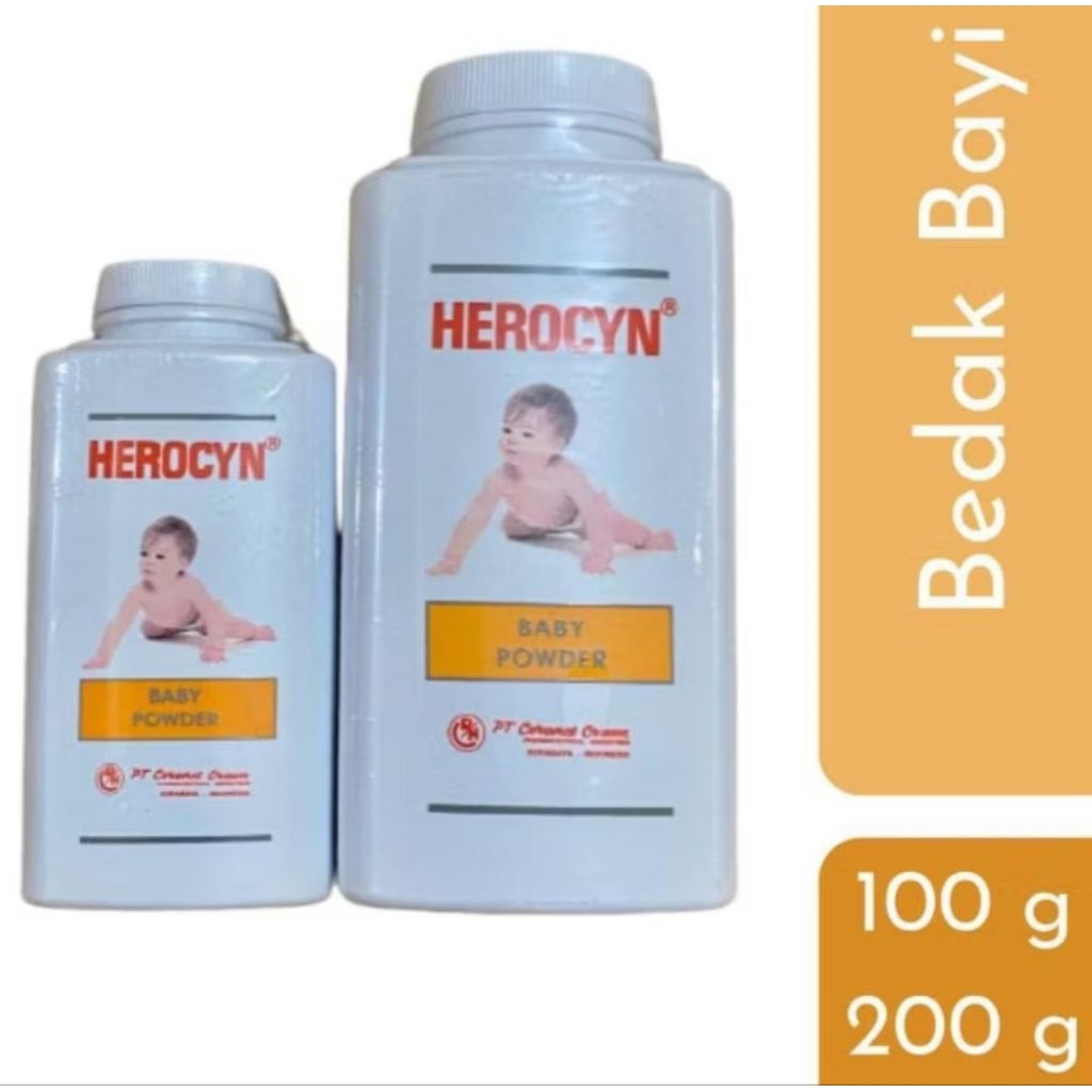 Herocyn Bedak bayi / baby powder / bedak herosin / bedak herocyn