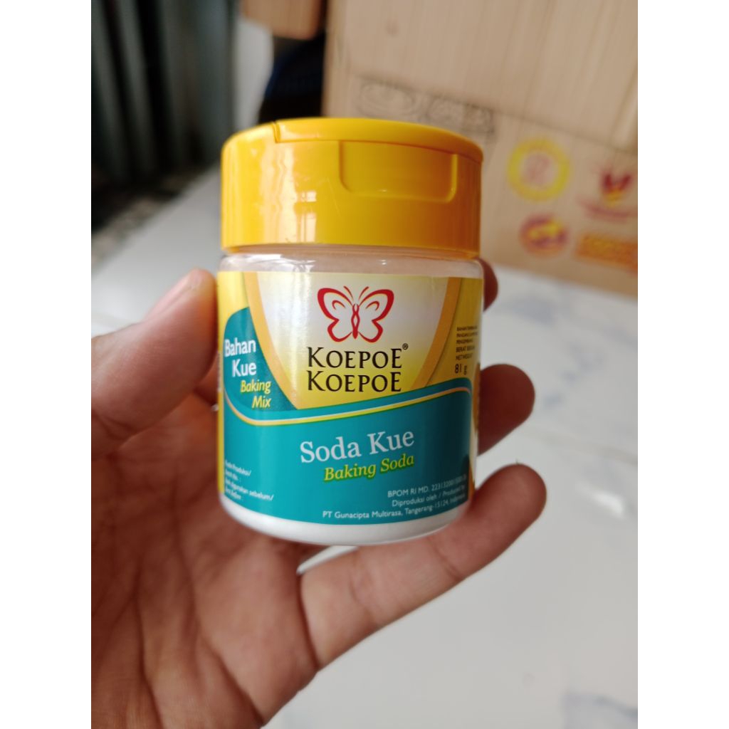 

BAKING SODA 45 GRAM KOEPOE KOEPOE/BAKING MIX KUPU KUPU