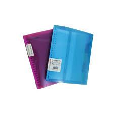 

INTER X - BINDER NOTE / MAP BUKU CATATAN A5 TRANSPARANT (20 RING) BNX-200A