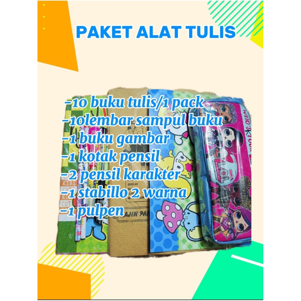 

Paket atk murah,lengkap