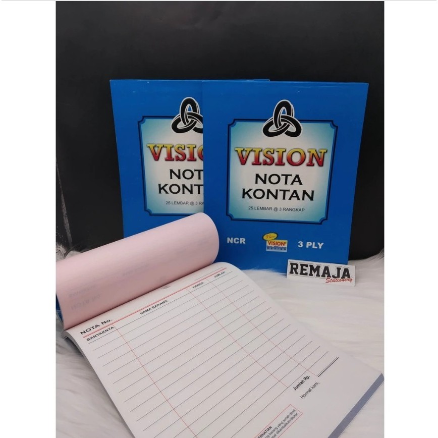 

Nota Kontan Besar 3 rangkap/Nota NCR 3 ply/Nota B3 Vision