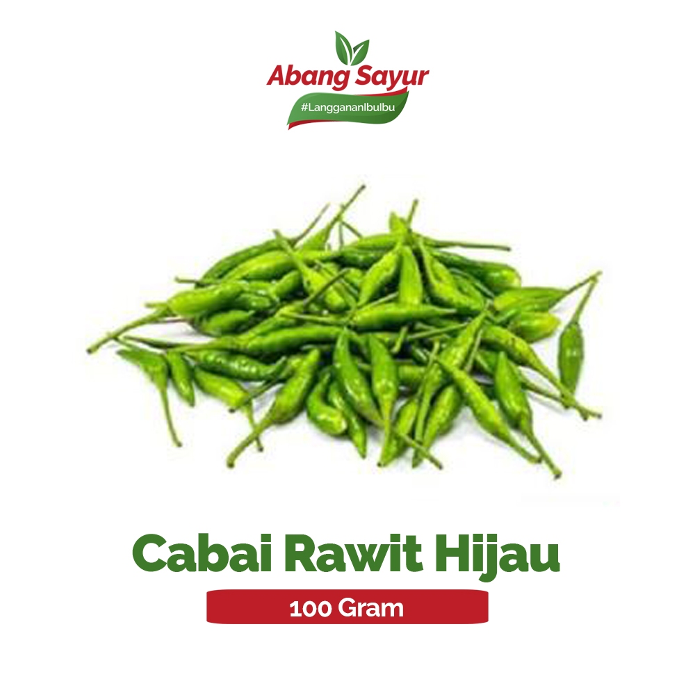 

Cabai rawit hijau (cengek) 100gr – Pedas mantap, cocok sambal dadakan
