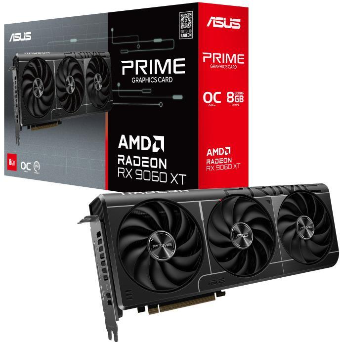 ASUS PRIME AMD RADEON RX 9060 XT OC EDITION 8GB GDDR6 PRIME-RX9060XT-O8G