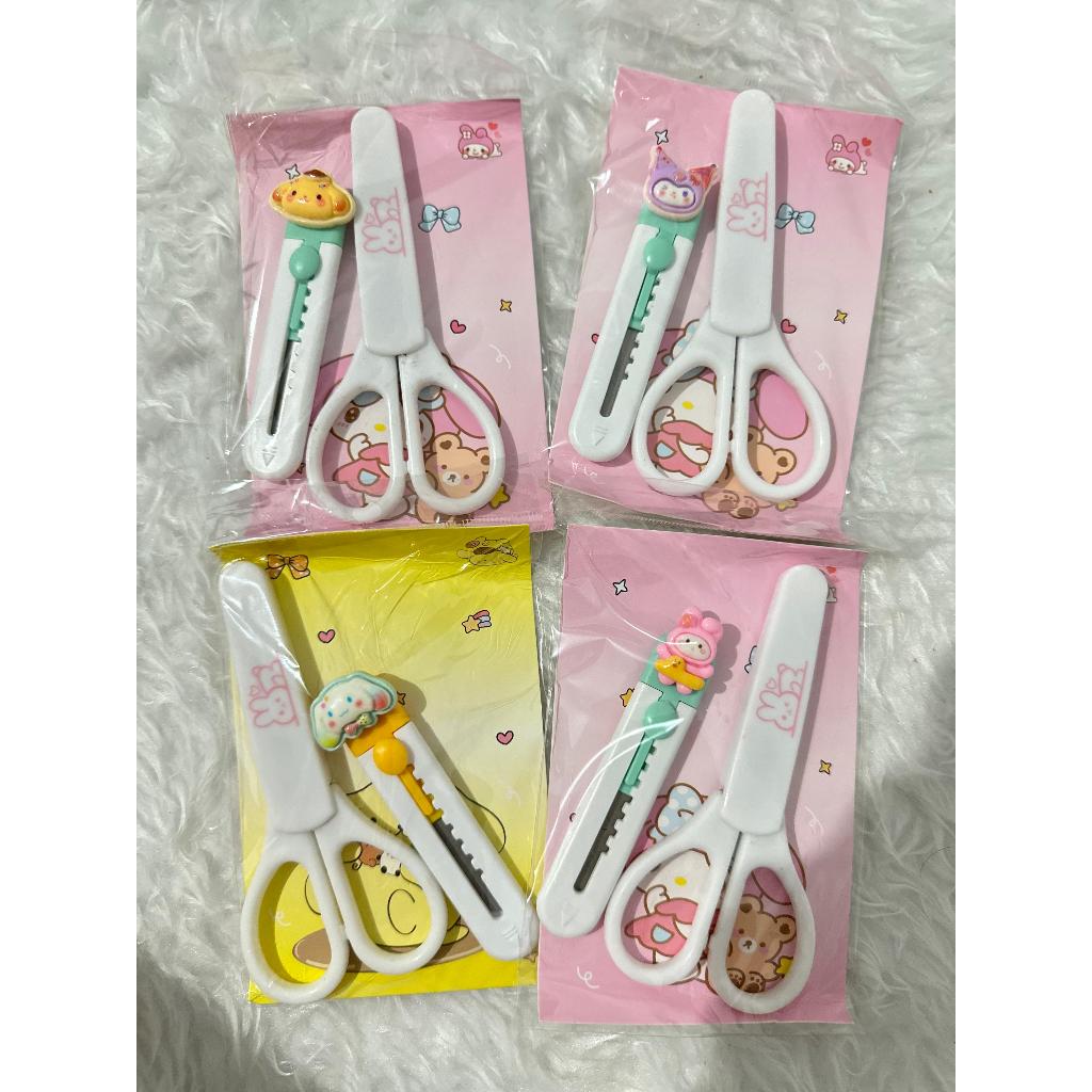 

GUNTING MIX CUTTER SANRIO / GUNTING CUTTER LUCU / GUNTING CUTTER ANAK