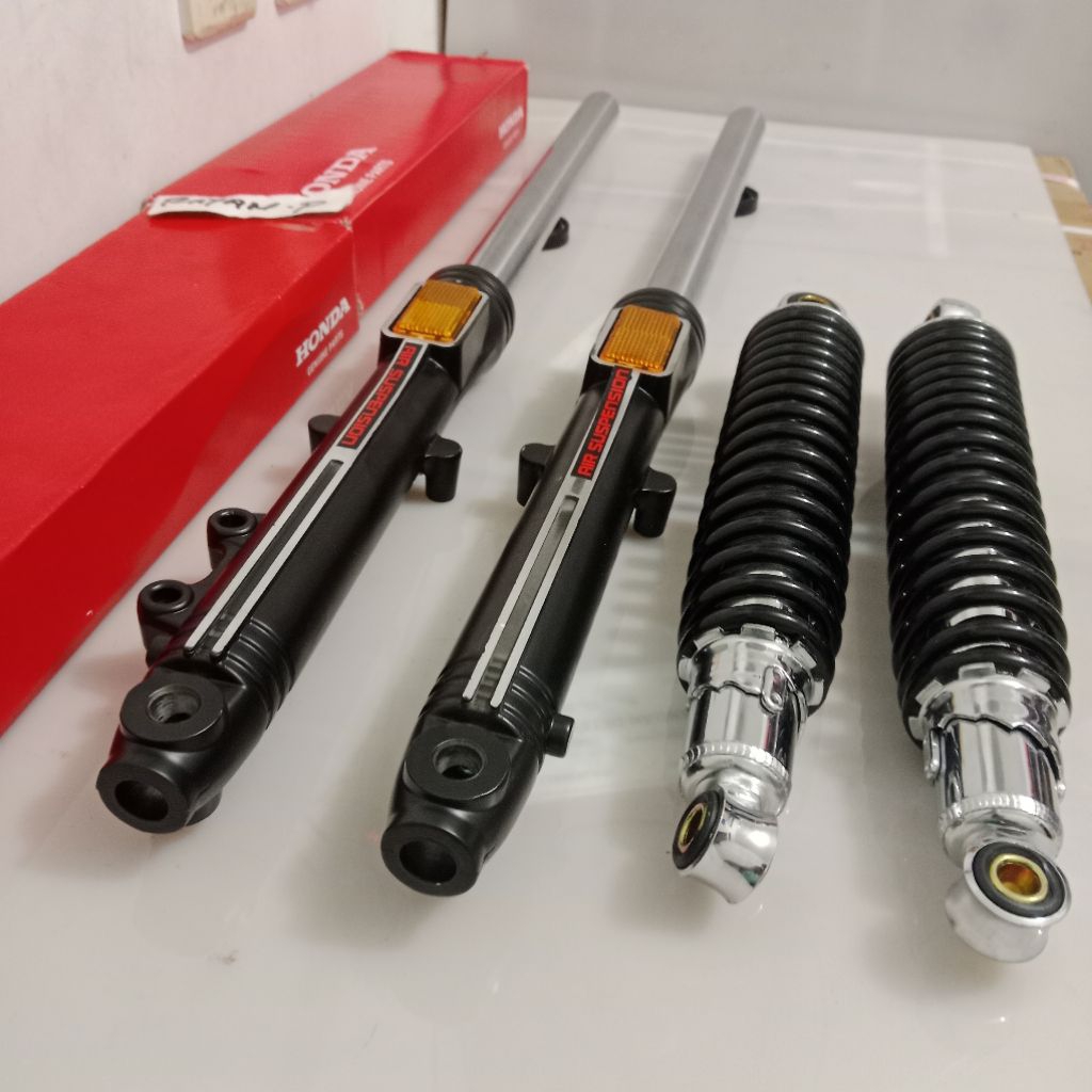 shock depan+belakang plus tabung gl pro gl pro gl max tinggal pasang 4pcs KEH
