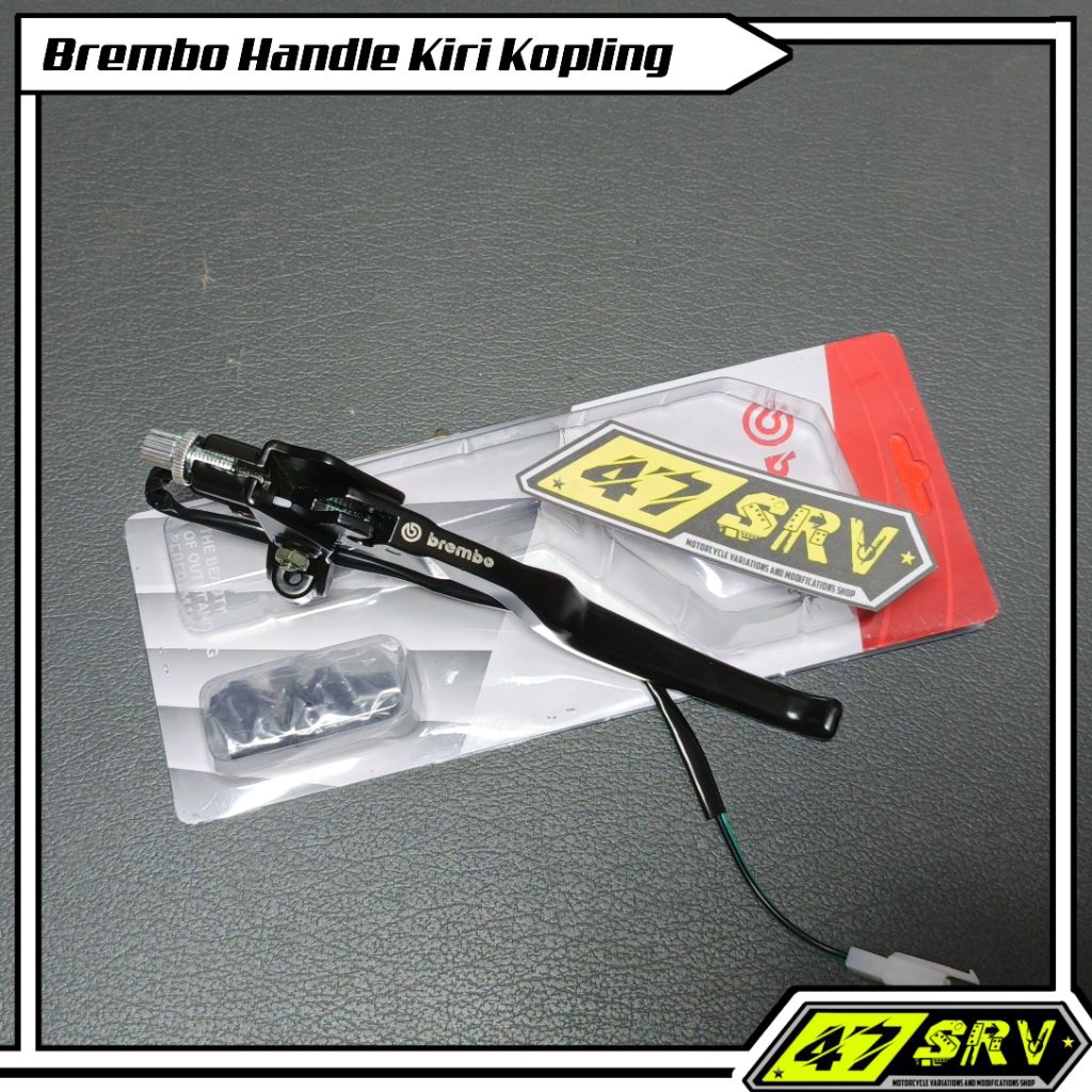 Brembo Handle Kiri Handle Kopling Hitam Universal