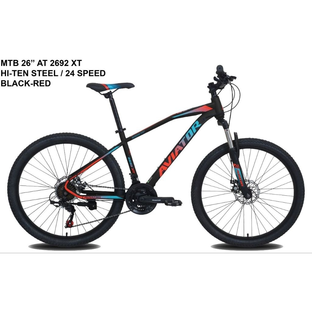 SEPEDA GUNUNG MTB 26 INCH AVIATOR 2692 XT