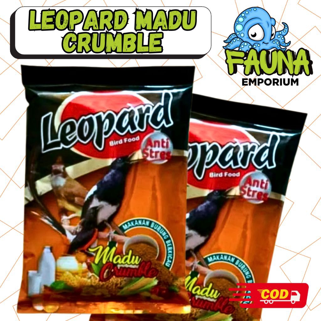 Voer Leopard Madu Crumble Leopard Kasar