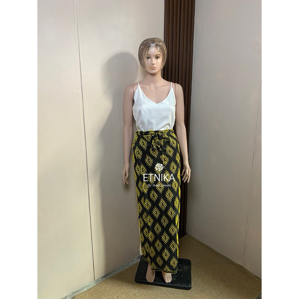 Rok Lilit Tenun Bulu | Rok Tenun