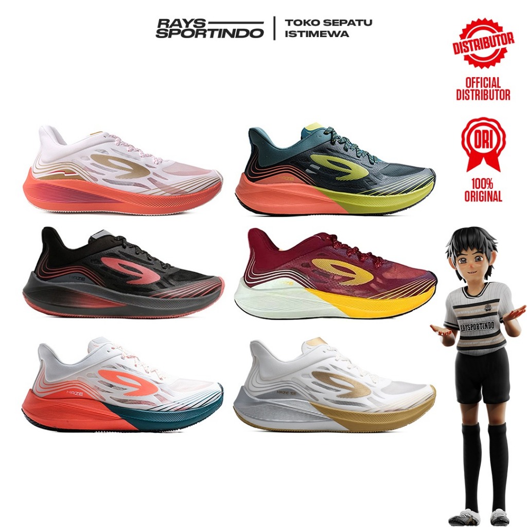 SEPATU RUNNING NINETEN HAZE VISION SE CS