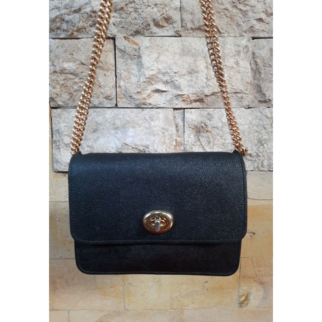 Preloved Tas sling C*ACH original tas murah branded