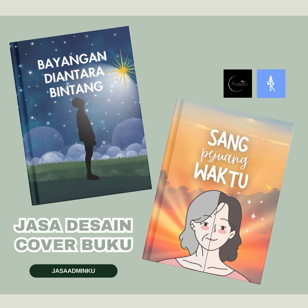 BISA URGENT ORDER JASA DESAIN COVER BUKU / DESIGN MAJALAH / NOVEL / EBOOK / DLL