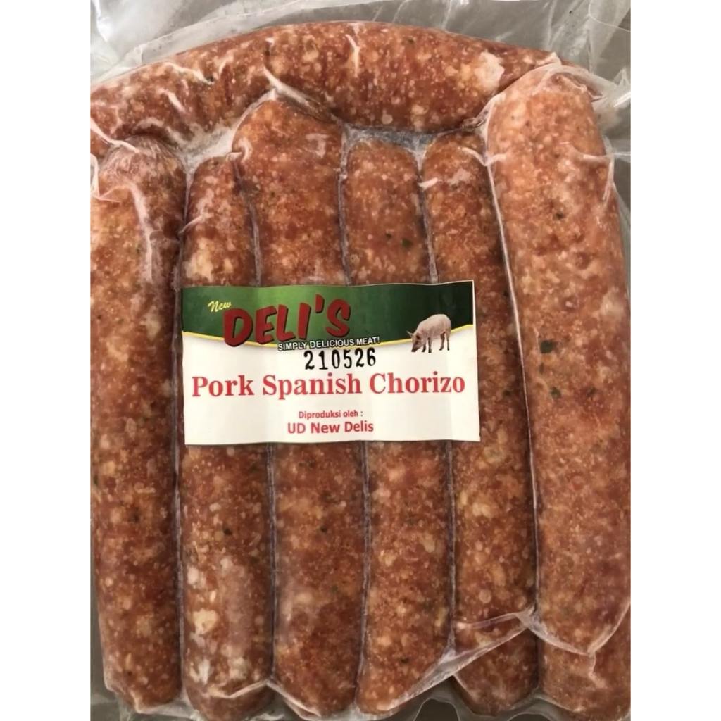 

Sosis Babi Spanish Chorizo 500 Gr khas Bali / Pork Spanish Chorizo