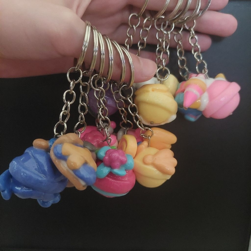 Cookie Run Magic Candy handmade clay keychain