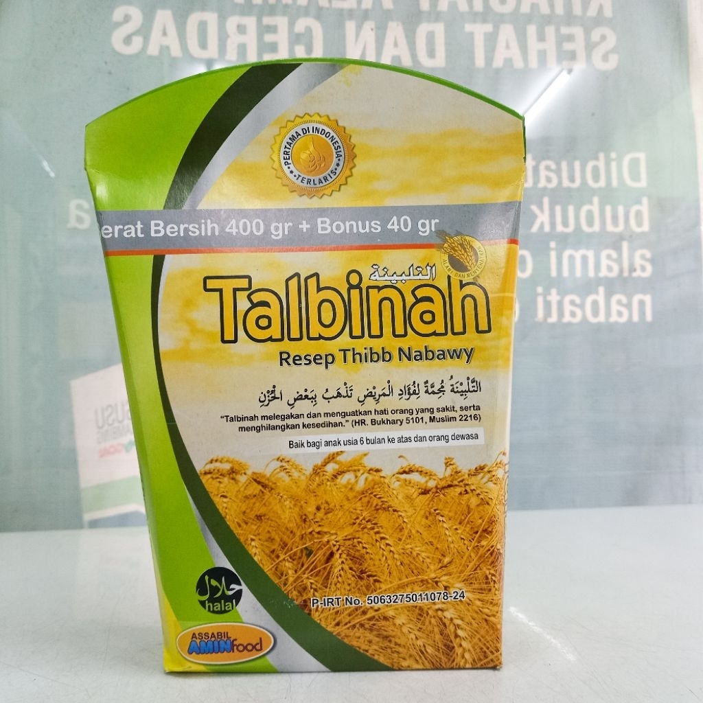 

TALBINAH Tepung Gandum Thibb Nabawy Untuk Pencernaan dan Lambung