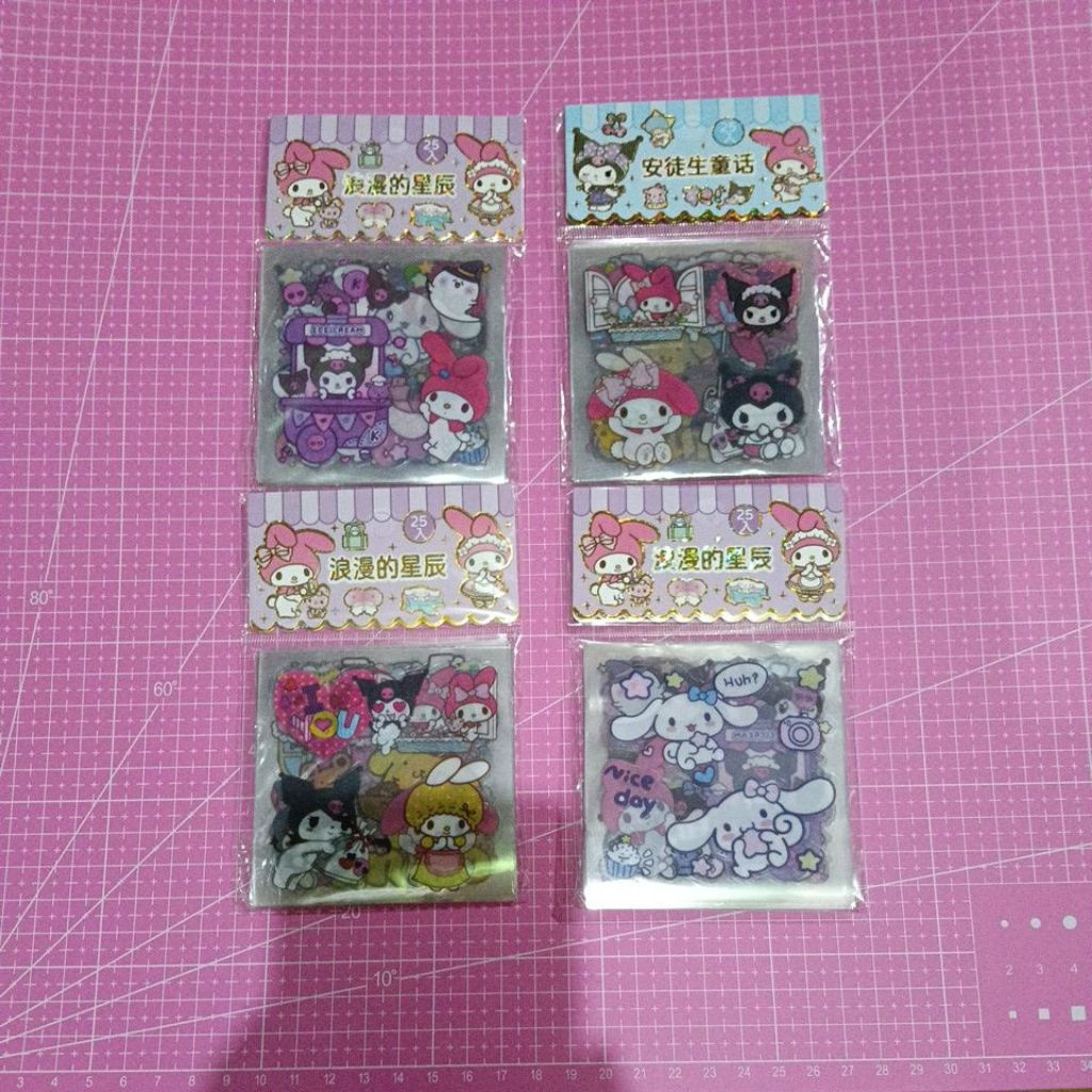 

Sticker Sanrio isi 24 lembar