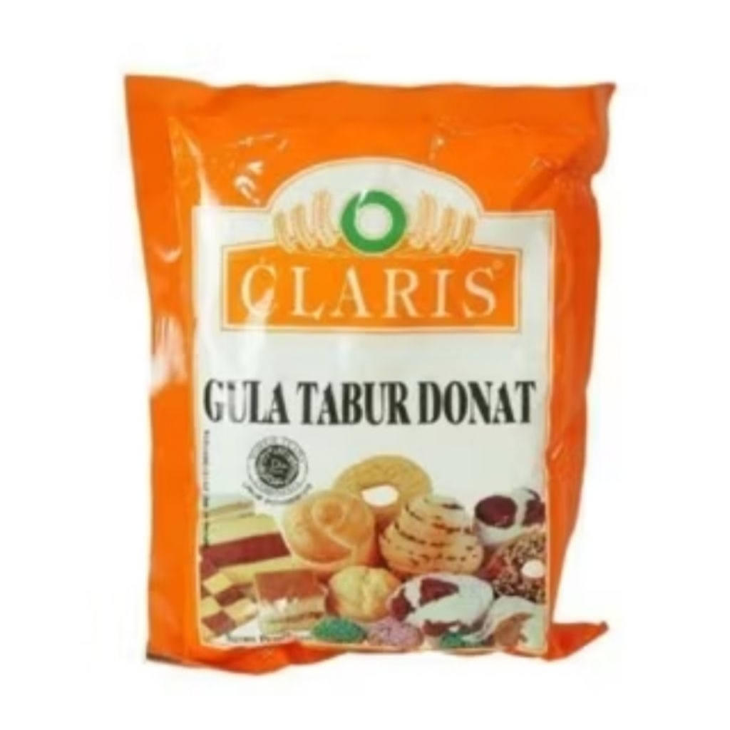 

Gula Tabur Donat Claris 250 gram