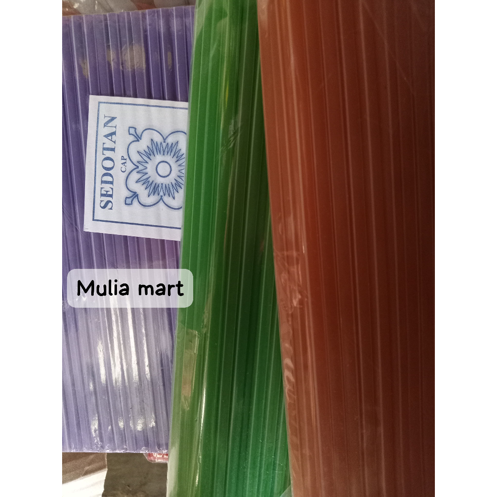 Sedotan Plastik 6mm Bening Bagus Murah Higienis