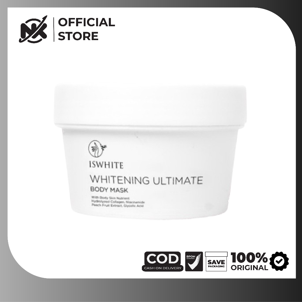 Iswhite Body Mask Travel Size 70 gr