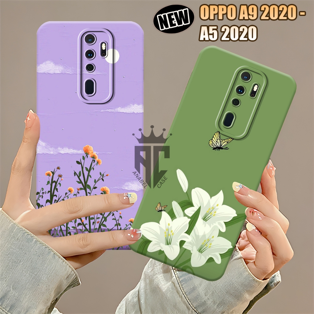 Softcase OPPO A5 2020 - Case OPPO A9 2020 Silicon Procamera Motif Wallpaper Aesthetic  - Case Hp - C