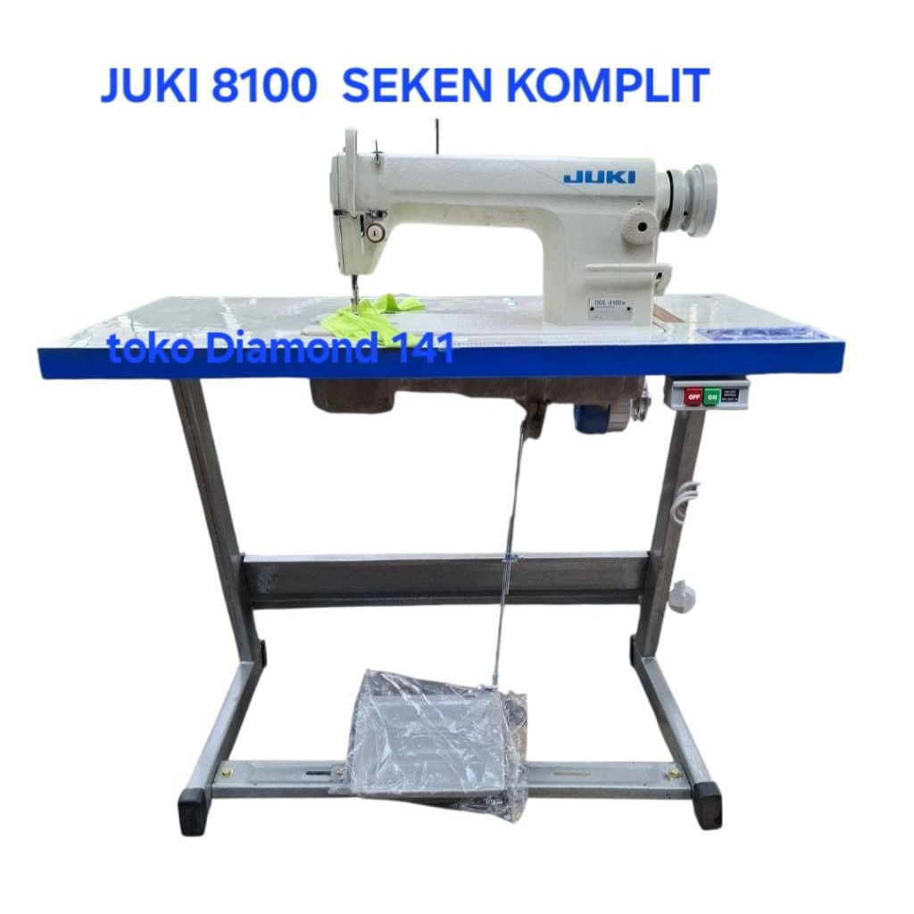 Mesin Jahit JUKI 8100 Baru / Seken Komplit