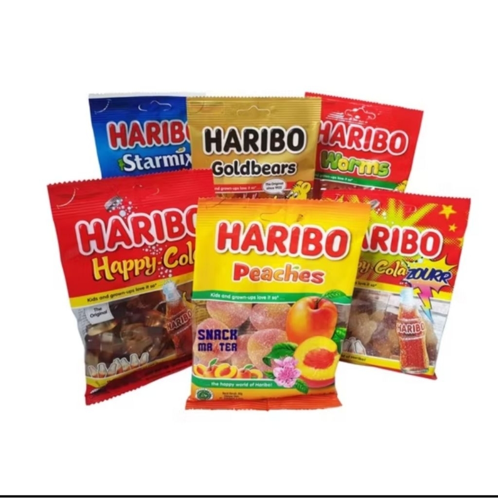

Haribo Jelly Gummy 200 Gr - Beragam Rasa , Halal MUI