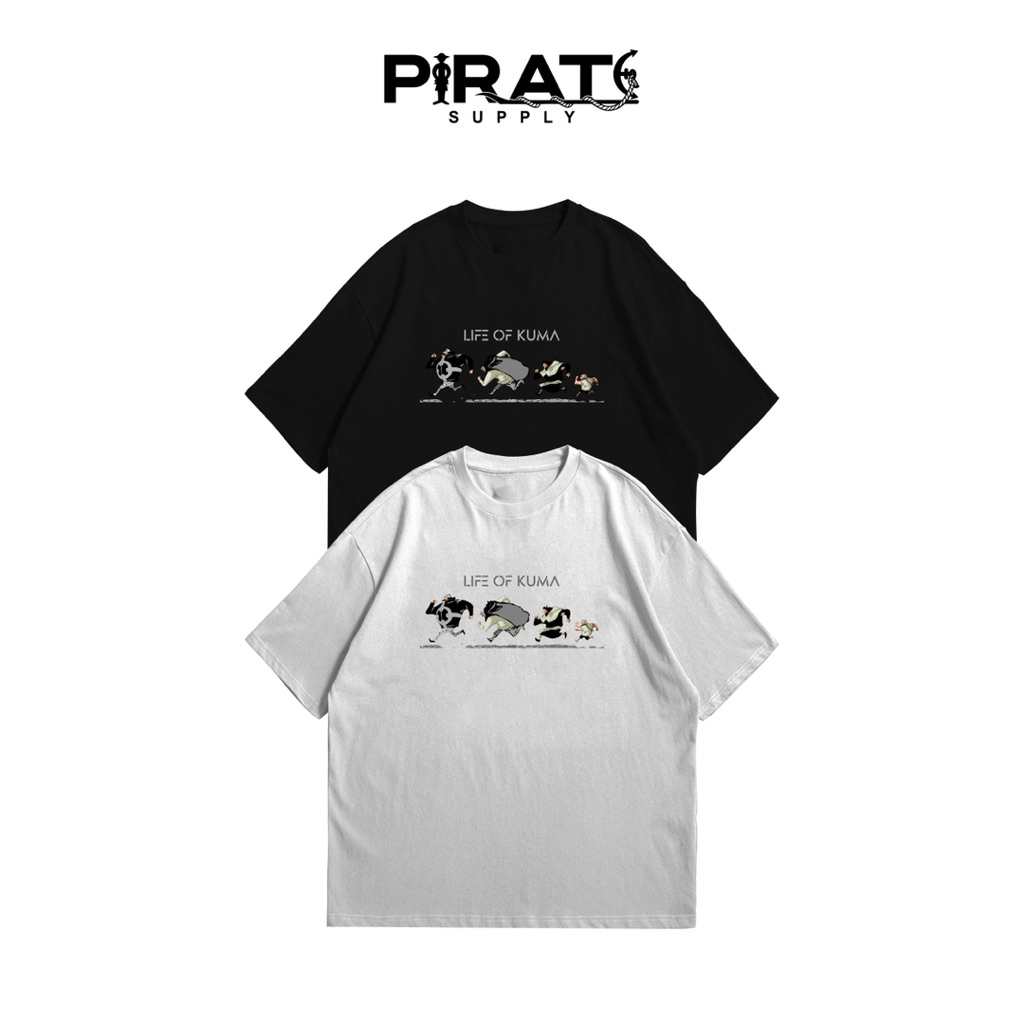 T-shirt Kaos Anime One Piece - Bartholomew Kuma - Kaos OP Kuma - Kaos Anime Kekinian