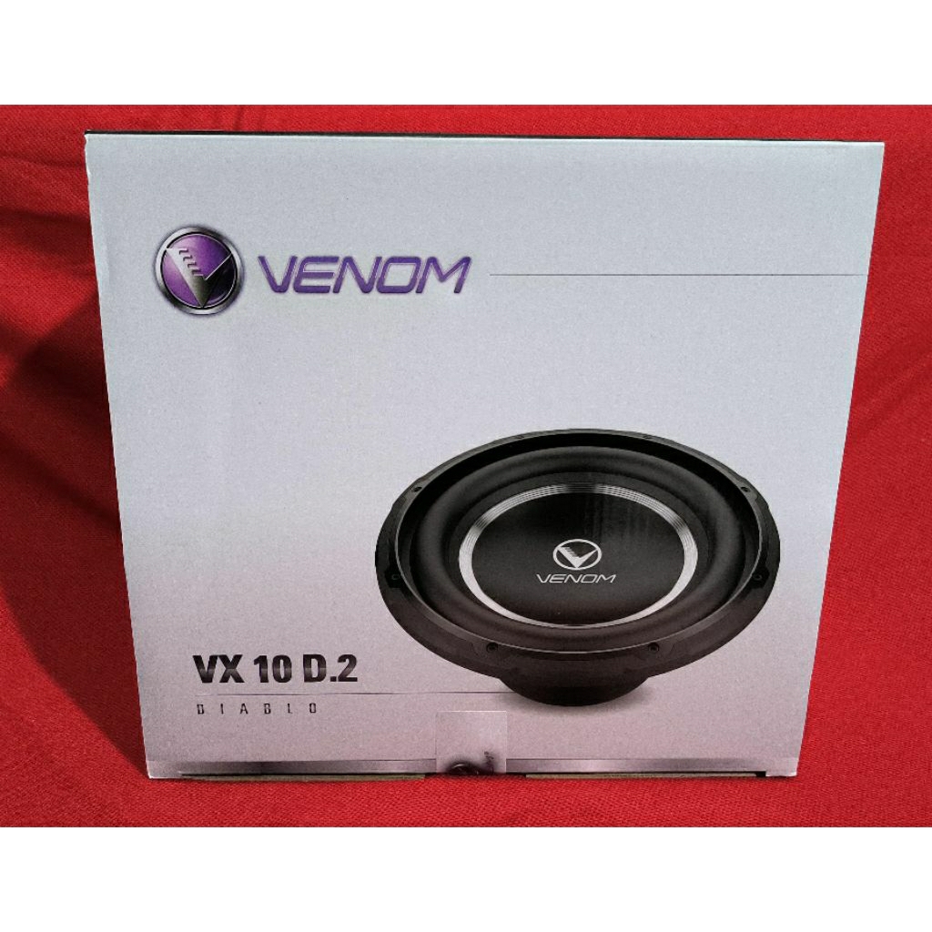 Subwoofer venom diablo series VX 10 D.2 subwoofer mobil 10inch SG