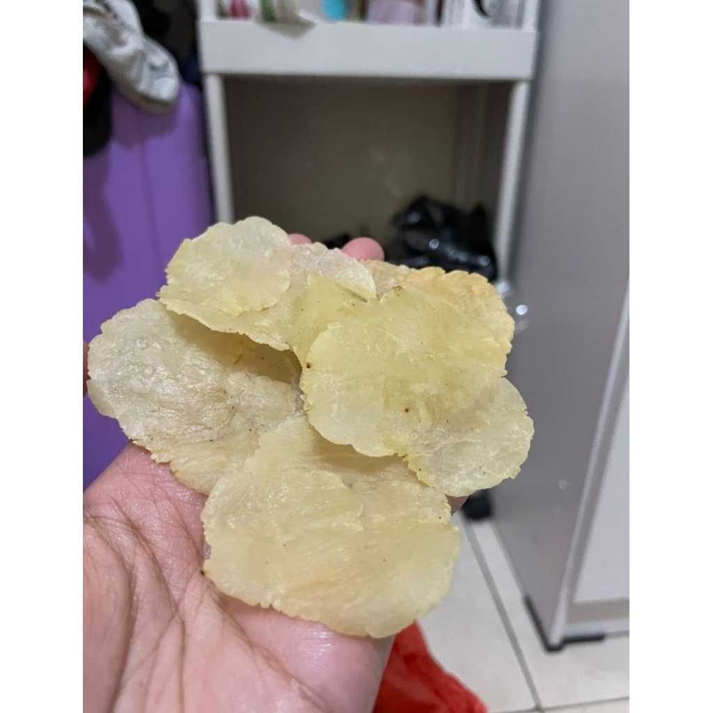 

(1 KG Super Tipis) EMPING BLINJO MENTAH ASLI KHAS BANTEN / SUPER PREMIUM