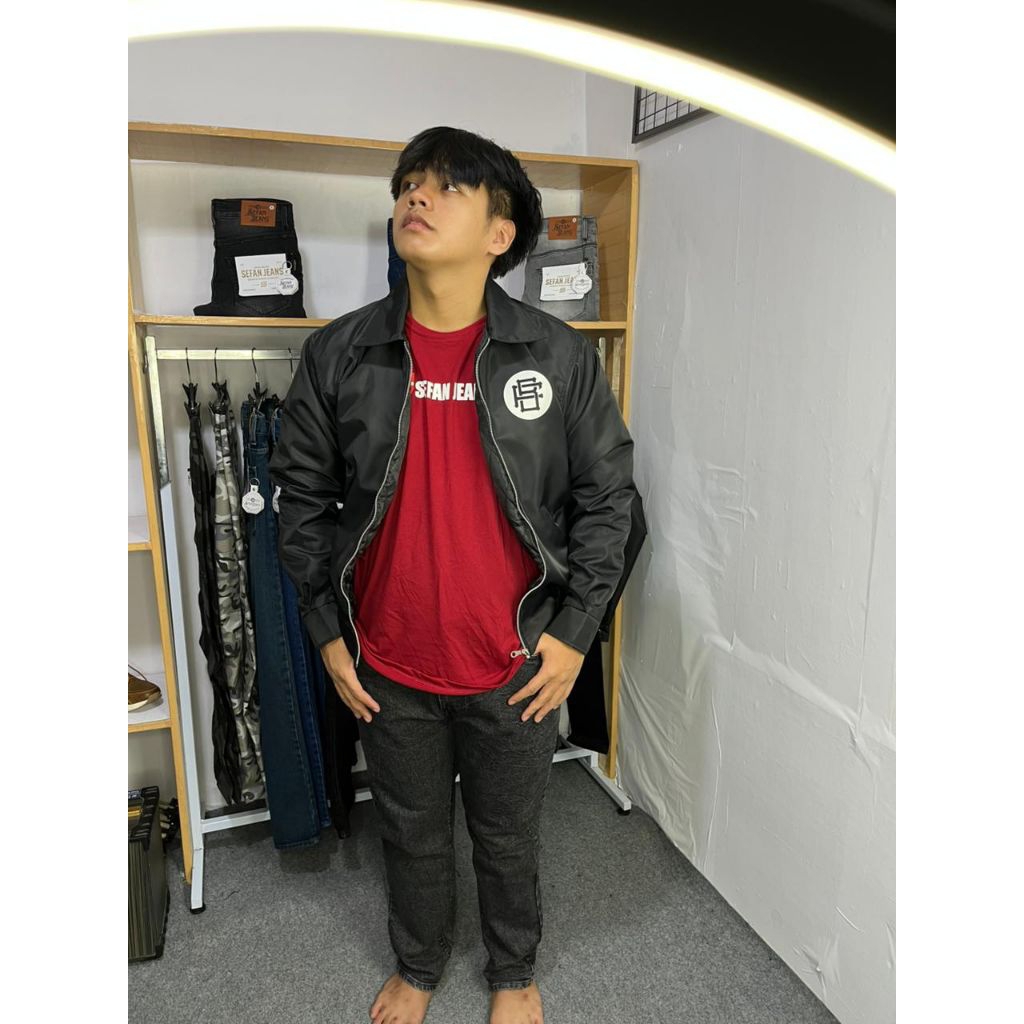 jaket pria bahan anti air