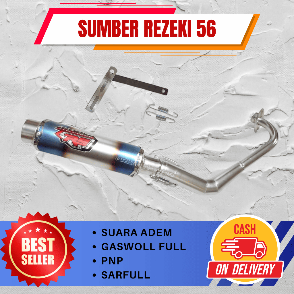 R9 Metik Knalpot Racing R9 Mugello Exhaust Motor Beat Karbu Beat FI Scoopy Spin Mio Sporty Mio Gearr