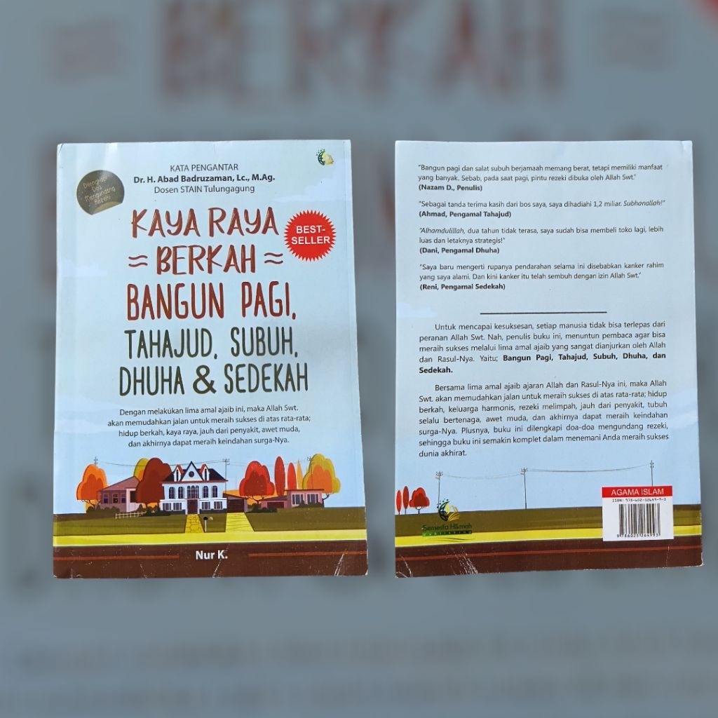 buku kaya raya berkah bangun pagi