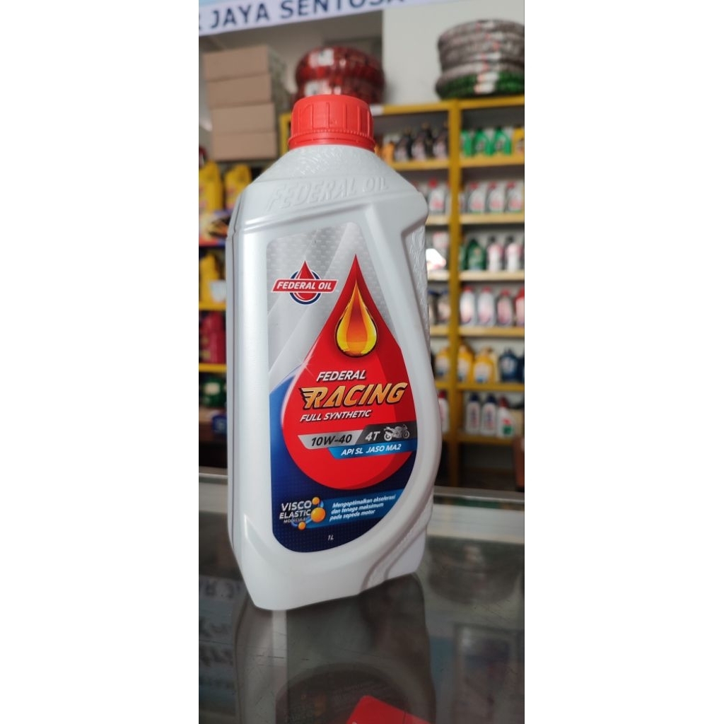 Oli Federal Racing 10W-40 4T , oli motor