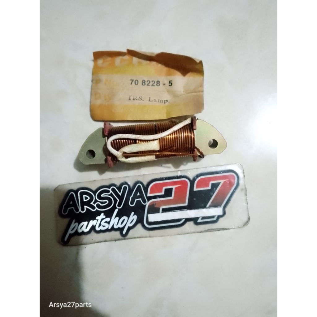 Spull spool sepul Lampu Suzuki TRS FR80 Thalland CDI Koil Coil Spool Spul Spoll FR 80 125 Jalan Peng