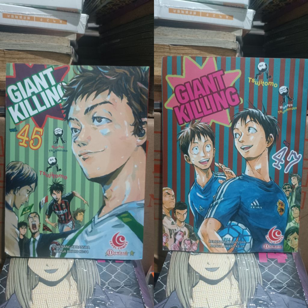 Komik Giant killing 45,47 / komik Giant killing vol 45,47