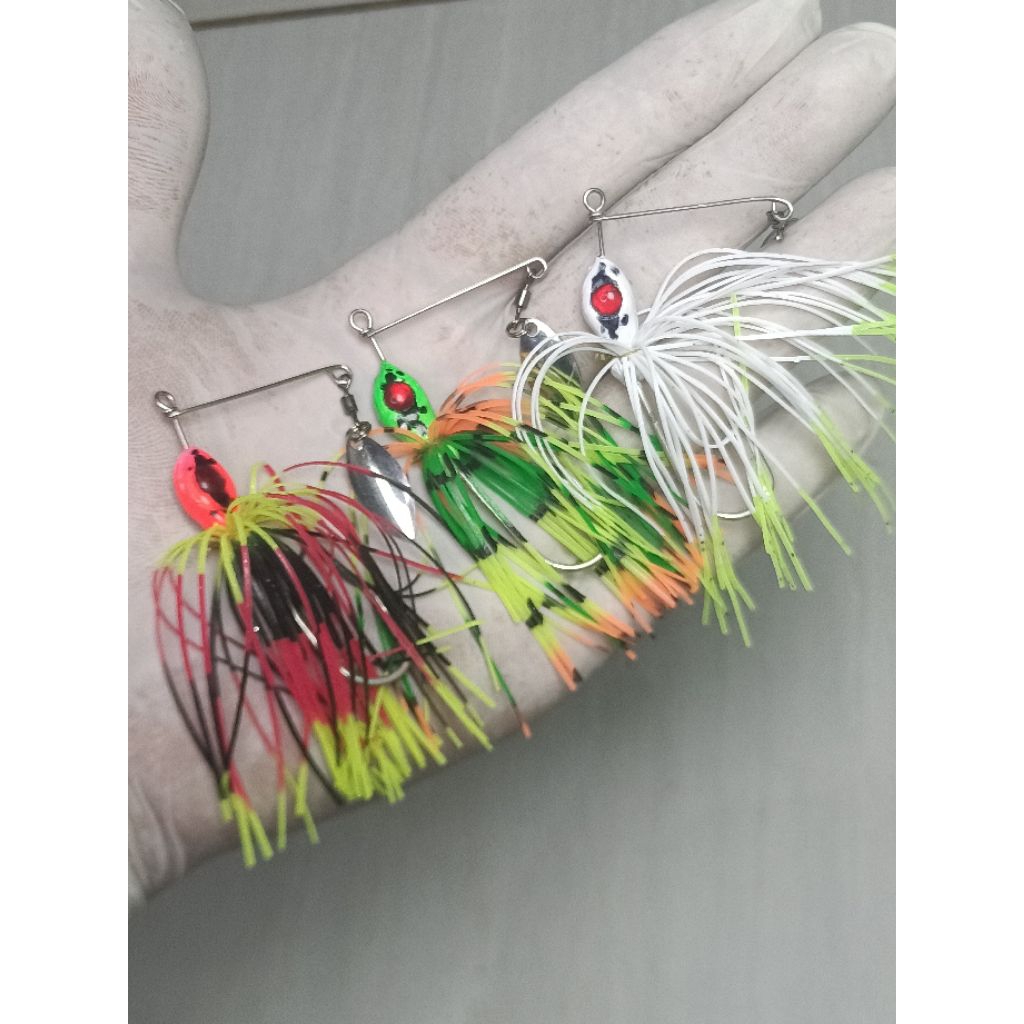 spinner bait mini 8.5gr gabusan umpan pancing