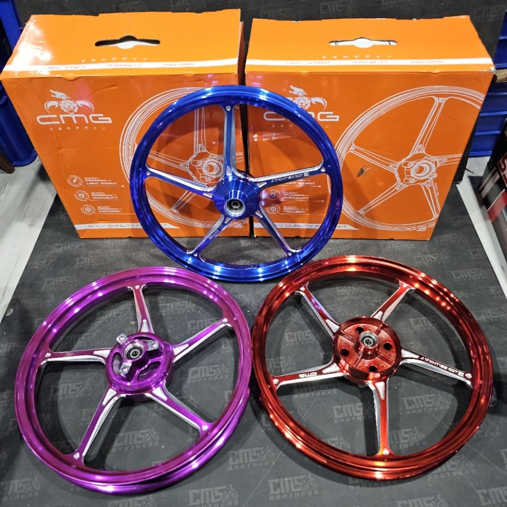 Velg Enkei CNC 511 R17 Suzuki Satria fu Old Fi Custom GSx 150