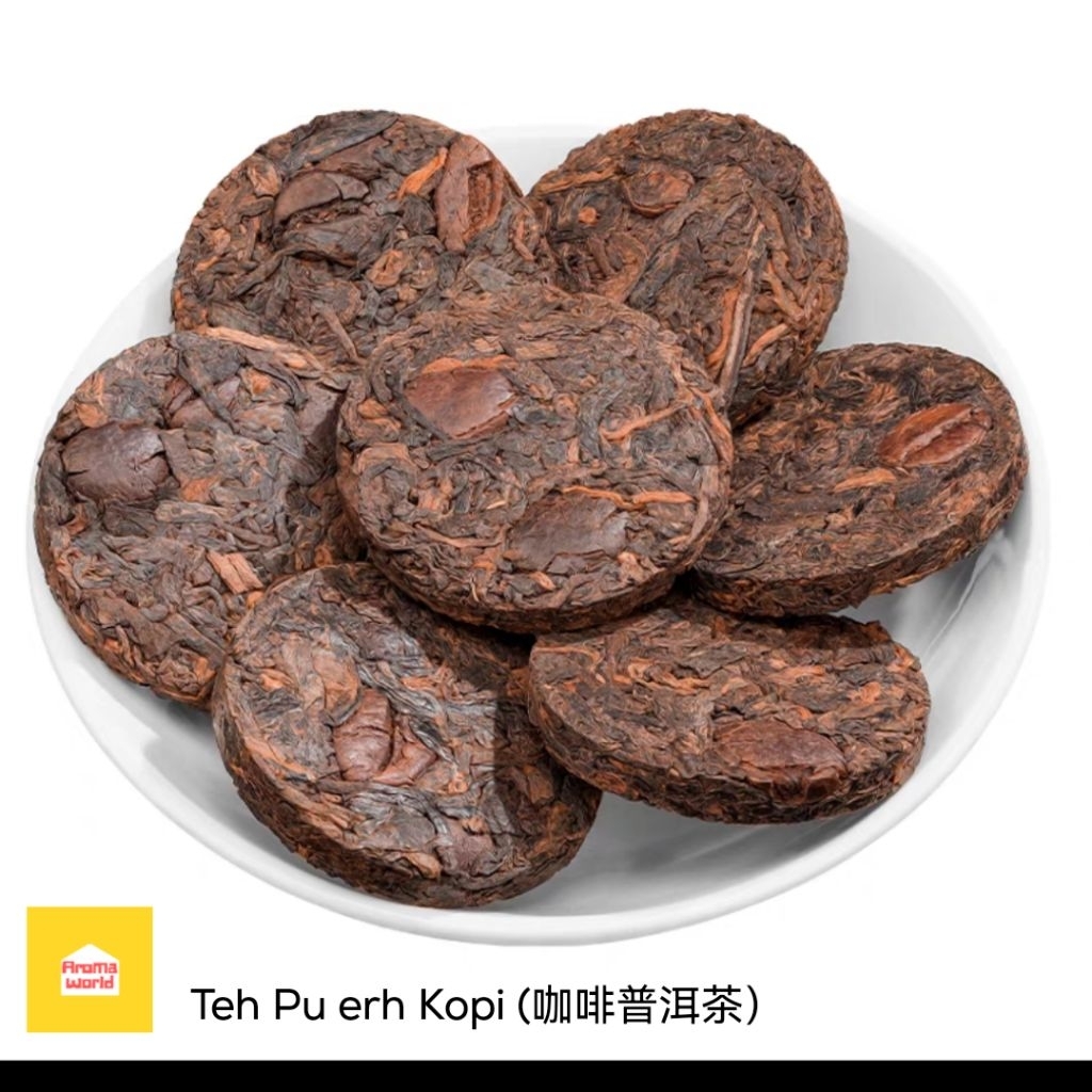 

Teh Pu Erh kopi (Coffee Puerh Tea/ 咖啡普洱茶）