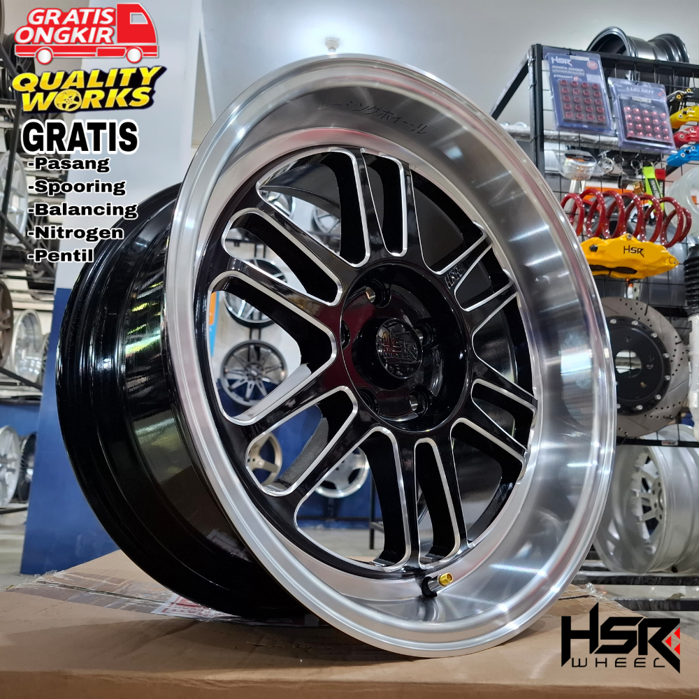 Hsr Wheel BLY Ring 17 Velg Mobil Reborn, Xpander, Terios, Crv, Juke, Venturer