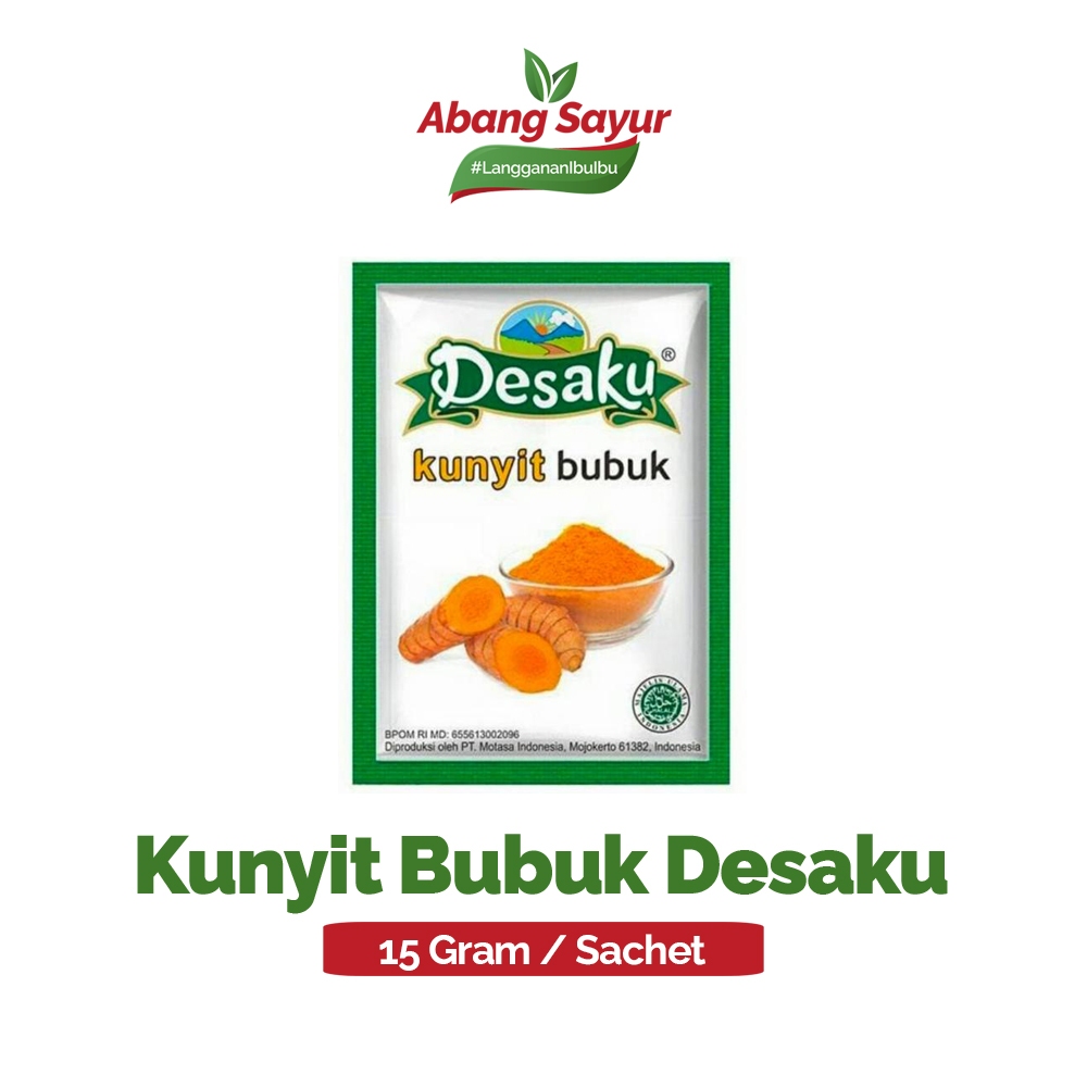 

Kunyit Bubuk Desaku 15gr – Bumbu Masak Alami & Sehat
