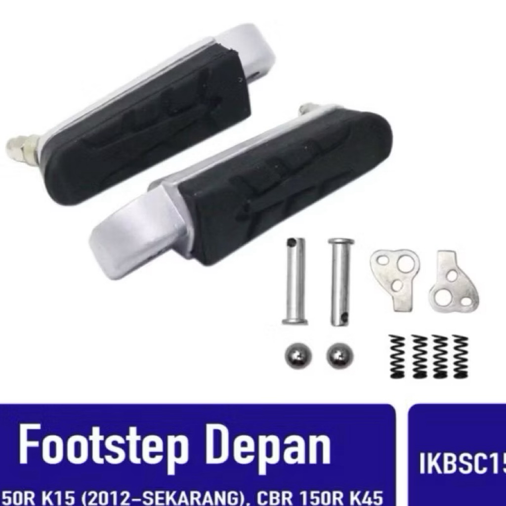 Footstep depan CBR150R 1set / step depan cbr150r standar ori