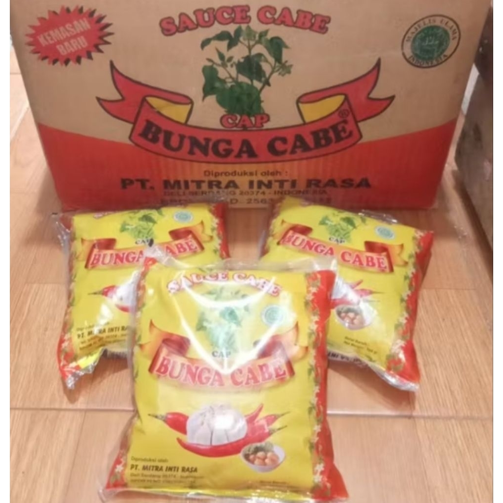 

Saus Bunga Cabe 500 Gram Enak Murah Halal