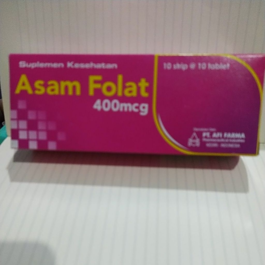 Folic acid,Asam folat perdus 100 tablet