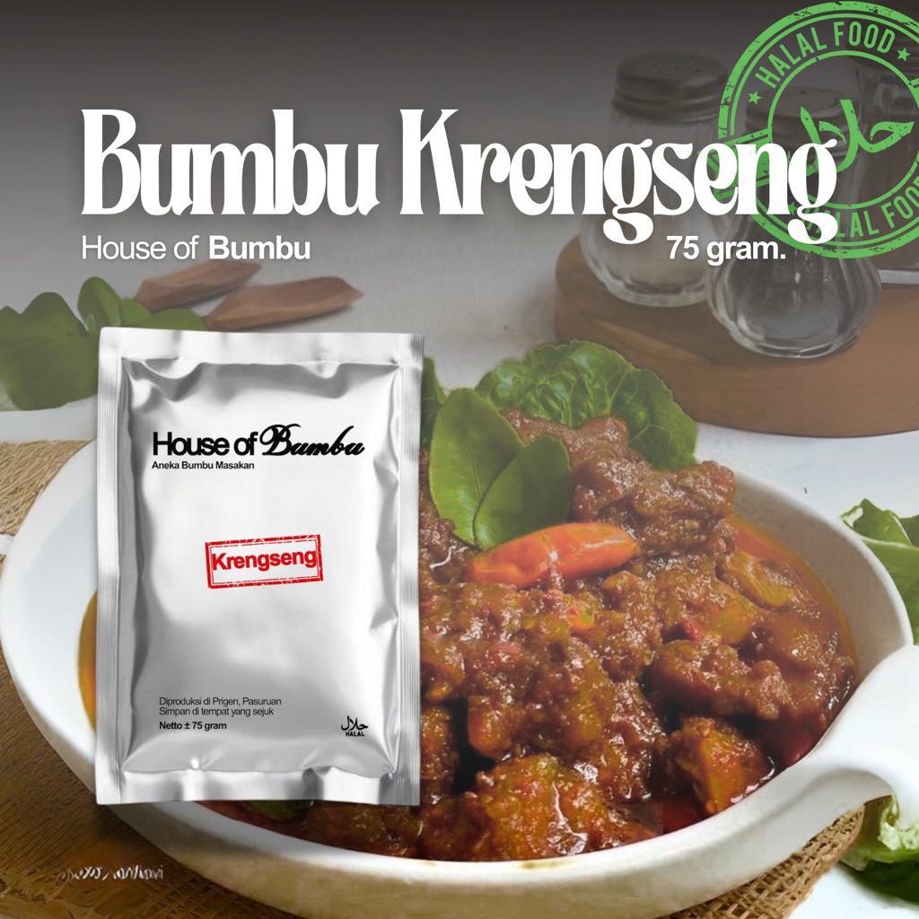 

Bumbu Instan Krengsengan 75gr | House of Bumbu
