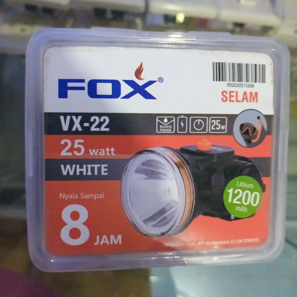 senter kepala fox