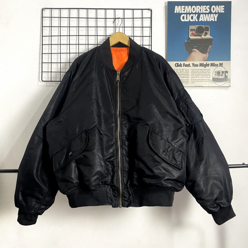 JAKET BOMBER TEBAL (XL-XXL) JAPAN MARKET SECOND ORIGINAL