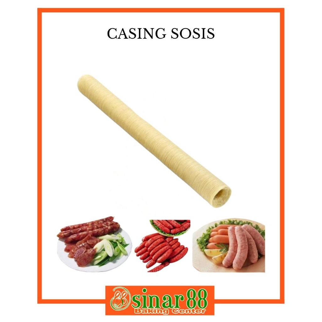 

Cassing Sosis (Dapat di Konsumsi) Ukuran di Variasi & Panjang di deskripsi